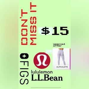 $15 LUXURY ACTIVE WEAR 9:00pm EST
